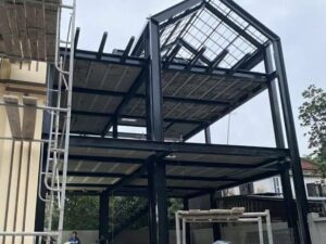 Dịch vụ làm nhà khung thép giá rẻ