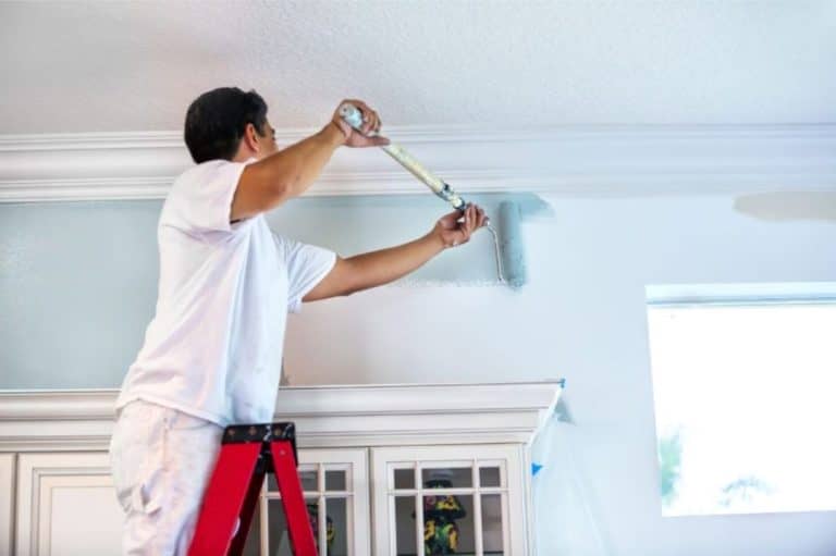 Dịch vụ Sơn nhà giá rẻ - Bảo hành 5 năm 7 son phu mau hoan thien 768x511 1