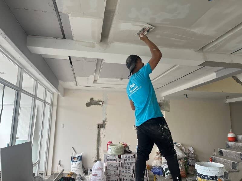 Dịch vụ Sơn nhà giá rẻ - Bảo hành 5 năm 11 sua nha tron goi 9